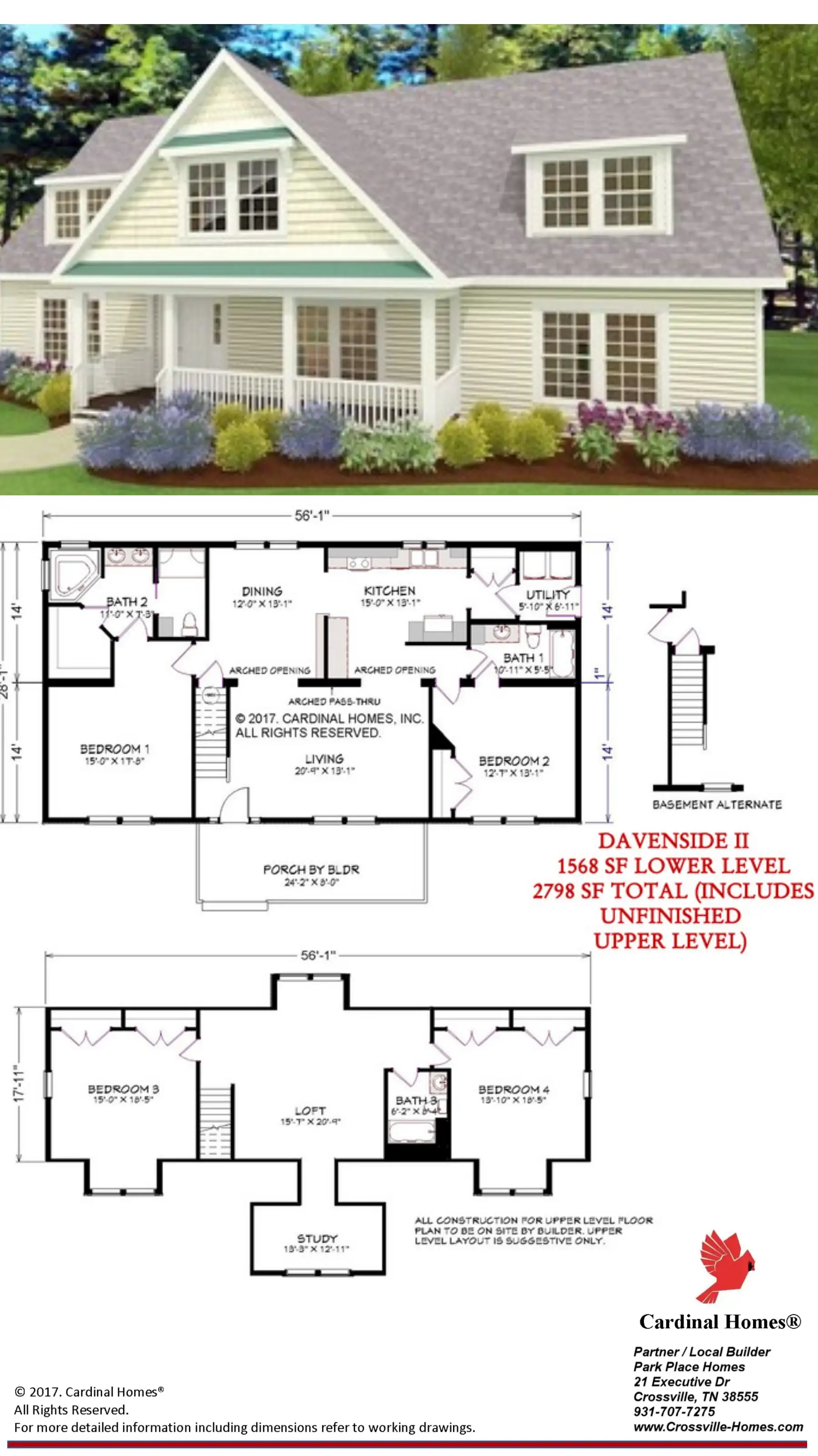 Park Place Homes of Crossville, TN | Davenside